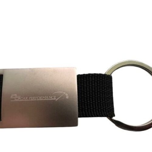 TECH Schlüsselring schwarz „BS Car Performance“